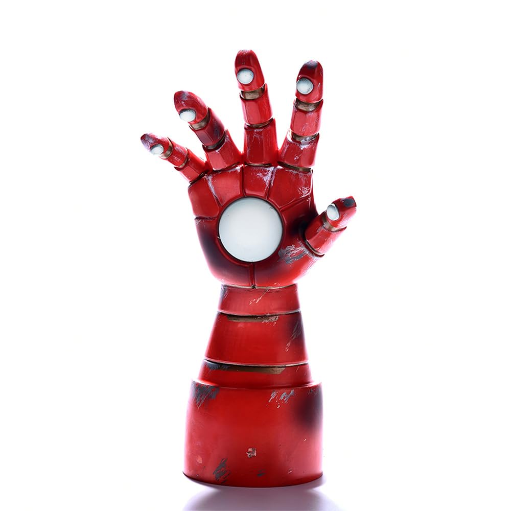 RED5 Marvel Iron Man Gauntlet Desk Lamp Battle Damaged Effect USB Powered Light