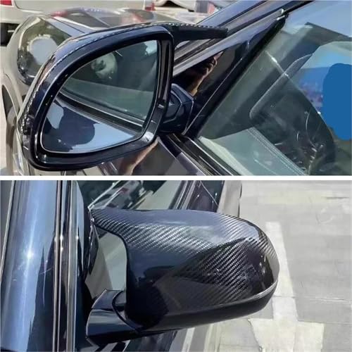 Coque rétroviseur carbone BMW X5 X6 style M pour rénover et protéger le miroir latéral - 3