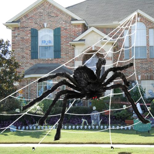 200 Spider Web + 59 Hairy Spider (Outdoor Triangle Set)