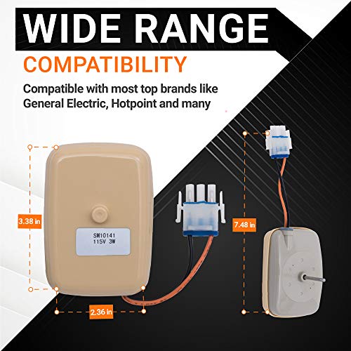 Wr60X10141 Refrigerator Evaporator Fan Motor Replacement By Bluestars - Fits Ge Hotpoint Fridges - Replaces Wr60X31522 Wr60X23584 Ap5955766 Wr60X10346 Ps10063450 Wr60X10045 Wr60X10046 #TOP1