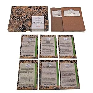 Beroemde chilipeper – zaad-cadeau set met 6 traditionele scherpe soorten