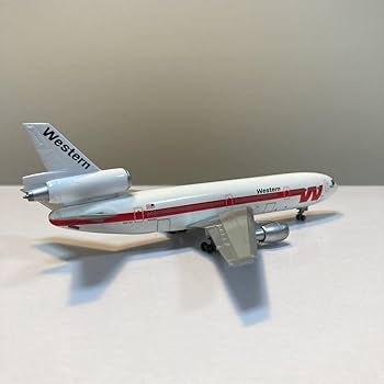 Amazon.co.jp: Western Airlines DC-10 1:400 : Hobbies
