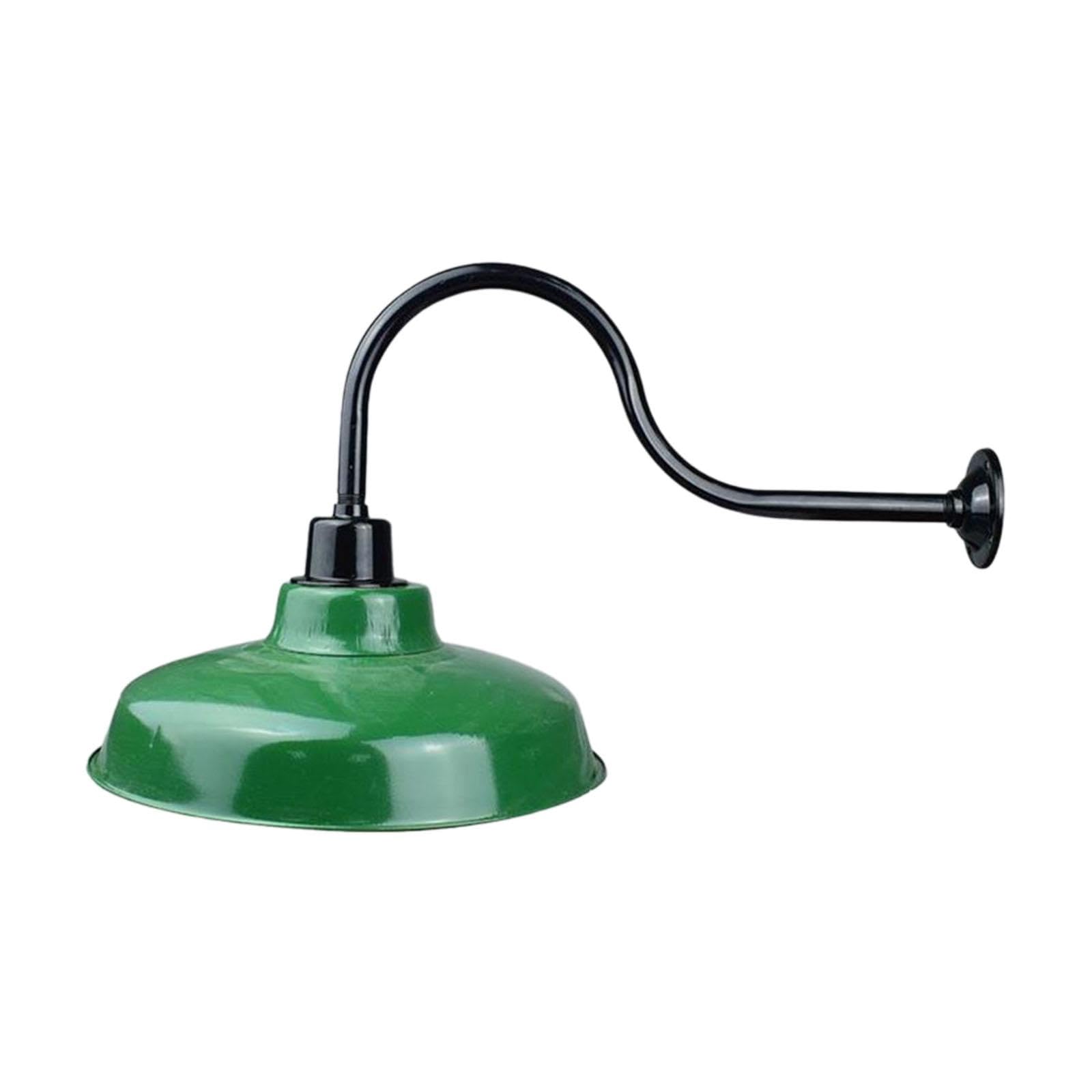 Lámpara Colgante Industrial de Hierro para Iluminar Entradas Oscuras con Estilo Vintage Verde