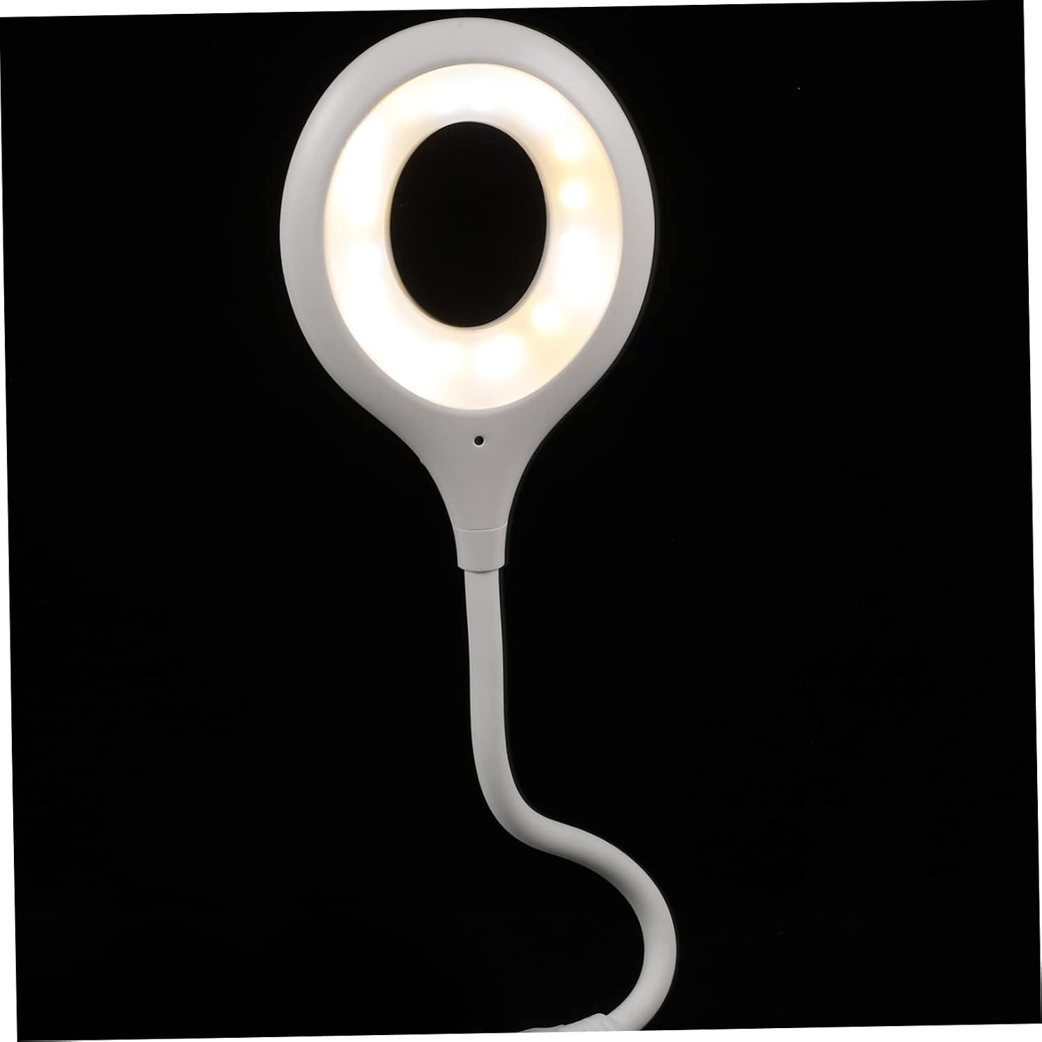 USB Led Reading Lamp Voice Control Flexible Neck Bedside Night Light for Office College Bedroom