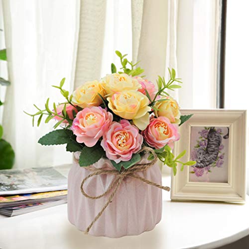 Fausse fleur sans entretien pour table basse et decoration interieure