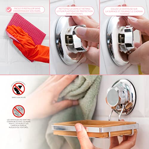 Panier Spa BESTLOCK XL Compactor étanche de rangement mural naturel - 7