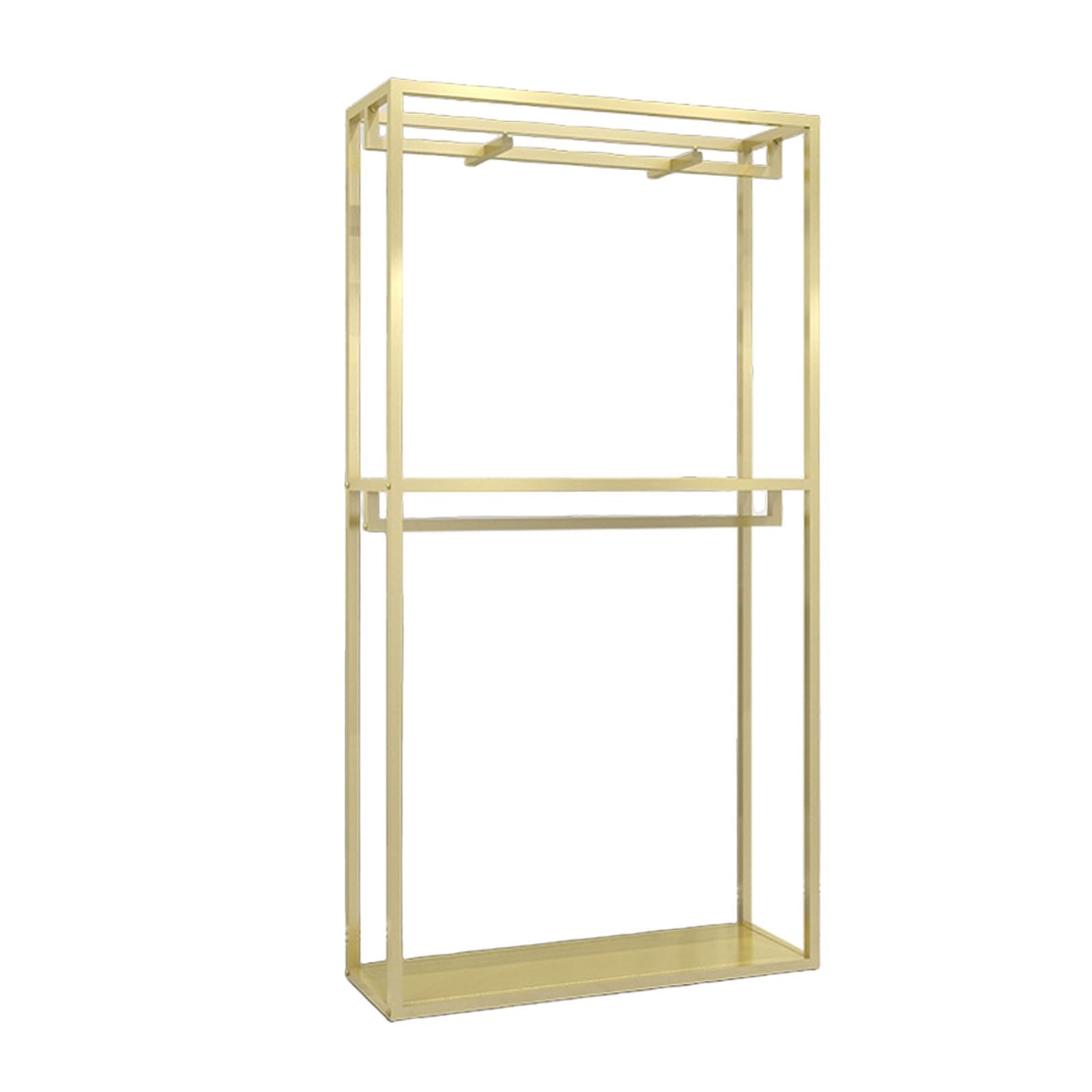 Portant à vêtements robuste avec roulettes pour penderie de maison et magasin