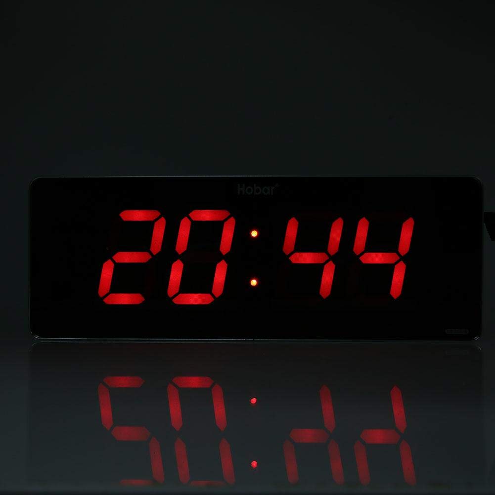 Orologi da parete elettronici con temperatura dell'orologio digitale a LED da 110 240 V Spina europea con spina di alimentazione e cavo USB