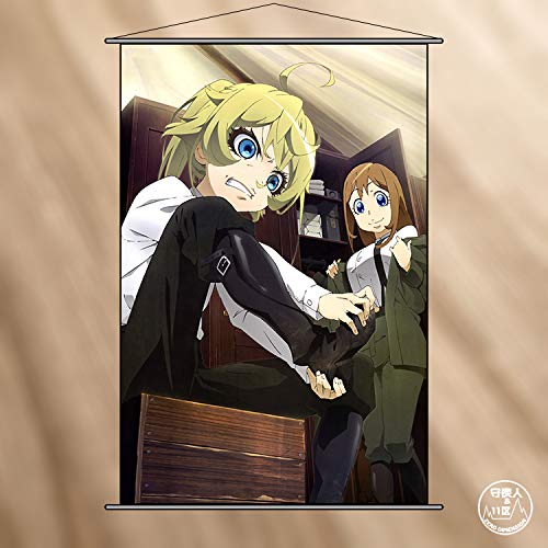 h*☆様 C104 haru先生直筆サイン色紙 幼女戦記 ターニャ・フォン・デグ Amazon.co.jp: 幼女戦記 ターニャ・フォン・デグレチャフ タペストリー