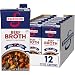 Swanson Broth, Beef, 32 Ounce (Pack of 12) (Packaging May Vary)