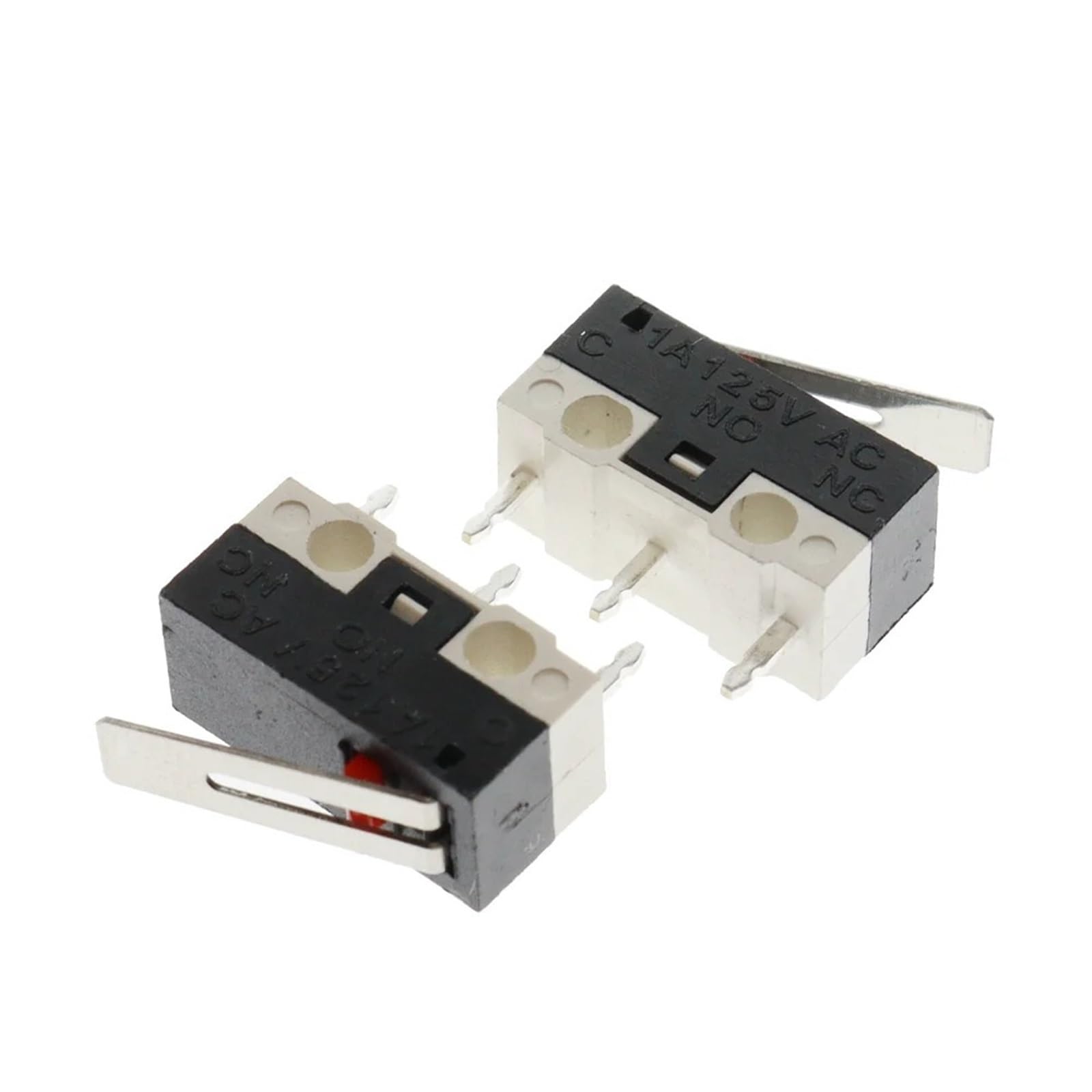 Interrupteur à levier à charnière AC 125V micro-rupteur pour circuit imprimé, pack de 20 - 6