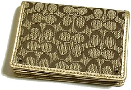 Coach Signature Business Credit Card Wallet F60660 SKHM9