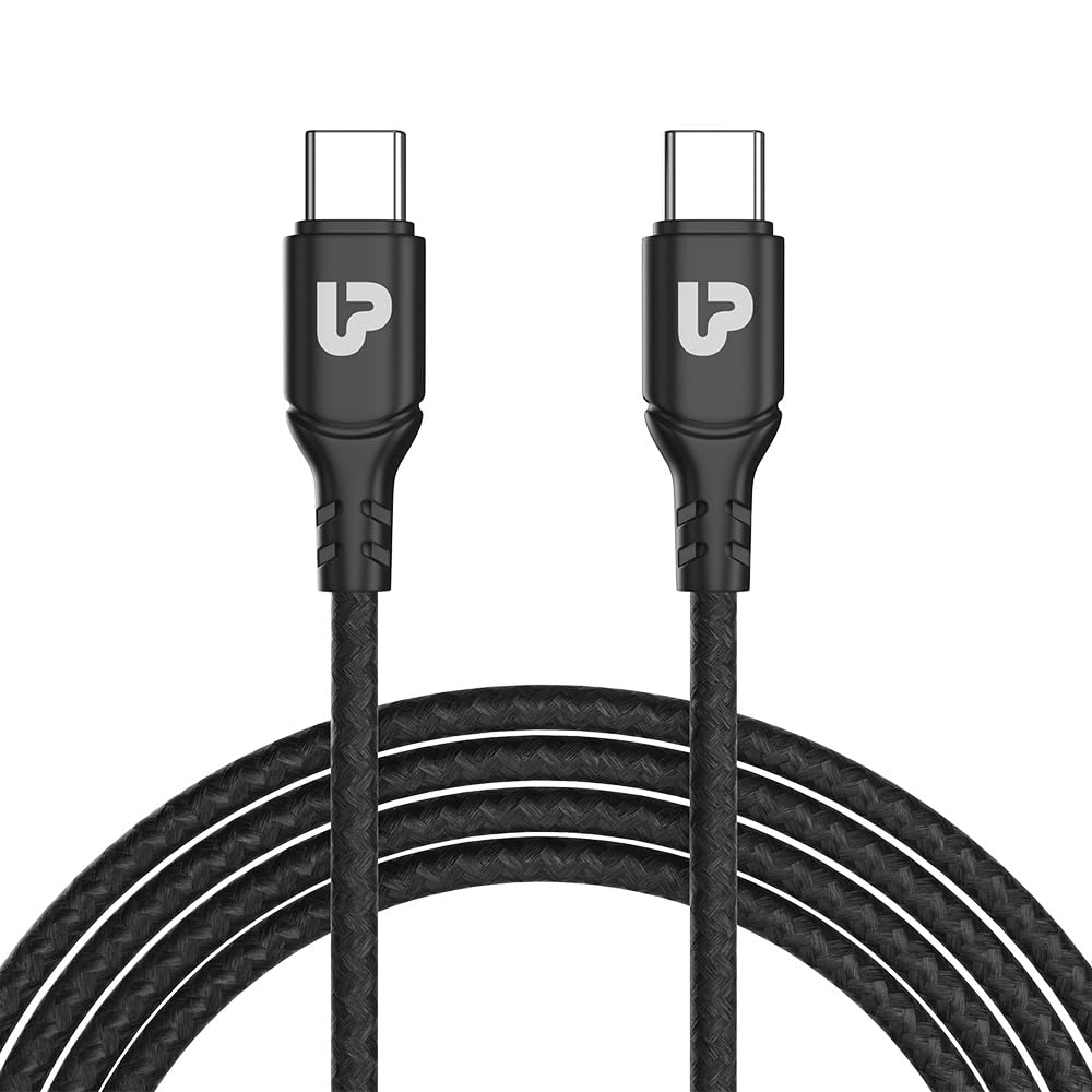 ULTRAPROLINK Volo Type C To Type-C Sync & Charge Cable | 1.0M, Black | Compatible With Phones, Tablets, Laptops | High Speed & Stable Data Transfer | Fast Charging, Tangle Free & Durable | UL1051 (B0993LKDGV) Amazon Price History, Amazon Price Tracker