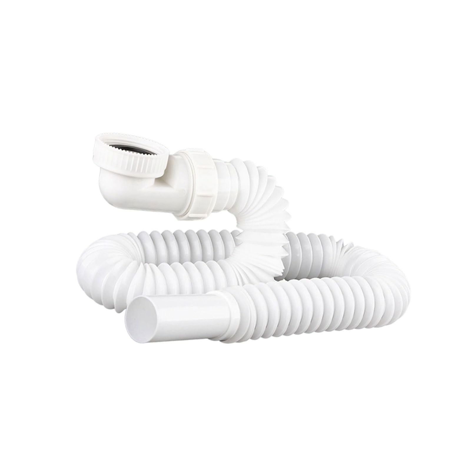 Profile Flexible Drain Pipe Space Saving Bathtub Shower Drains Pipe Freestanding Tub Drain to Odors Flexible Freestanding Tub