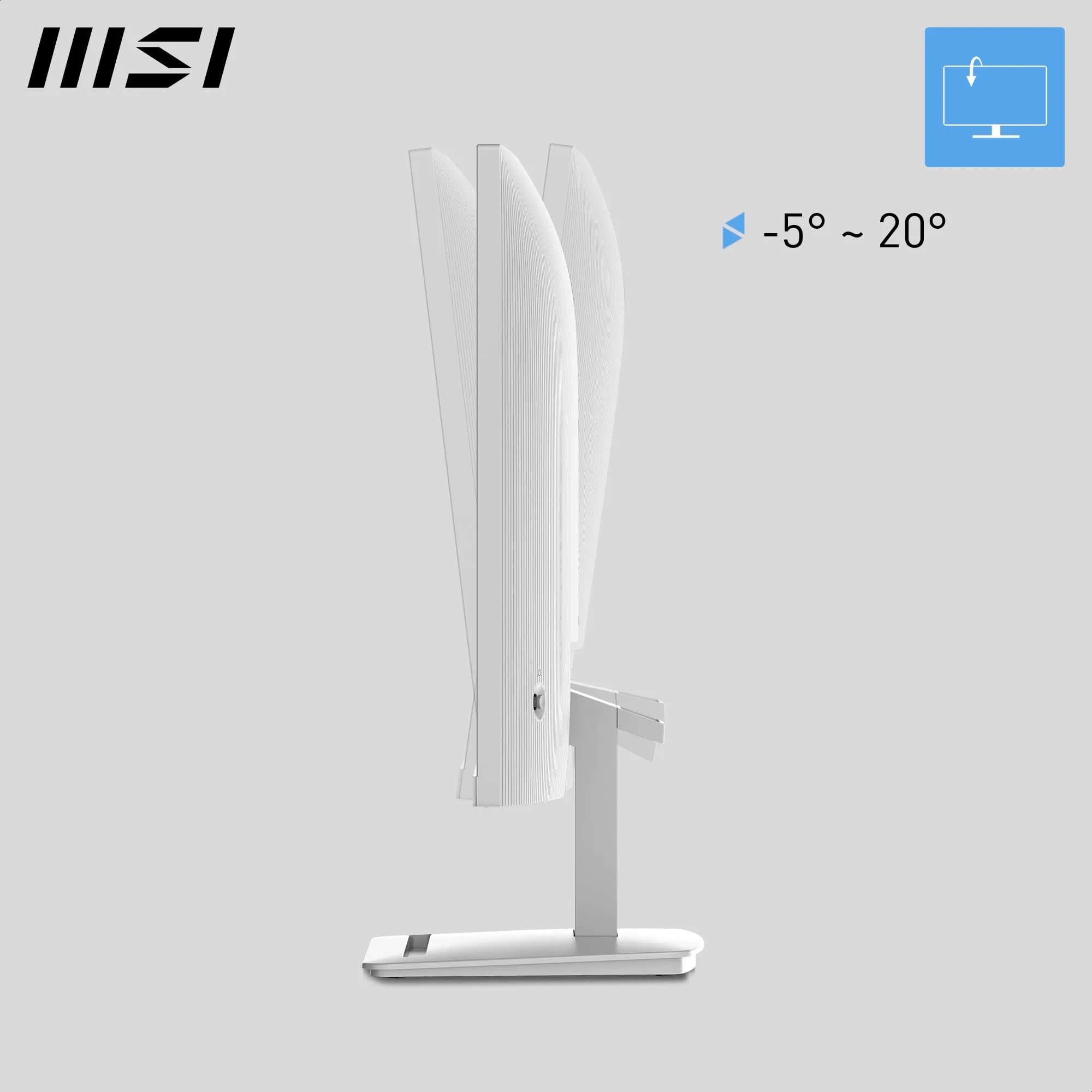 MSI Pro MP273WA E14A Écran Professionnel 27" FHD | Dalle IPS 1920x1080, 144 Hz, 1ms, compatible VESA, HDMI, DisplayPort, FreeSync
