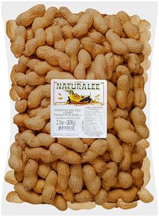 Naturalee Peanuts, In Shell 2 lbs - Roasted, Salted - Natural Healthy Snack