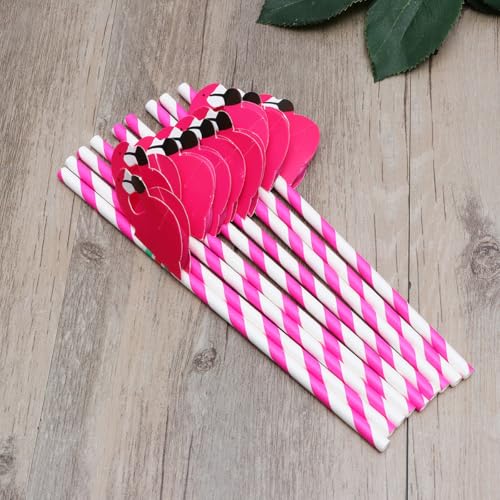 Pitillos decorativos de papel Rosy 30 piezas miniatura 2