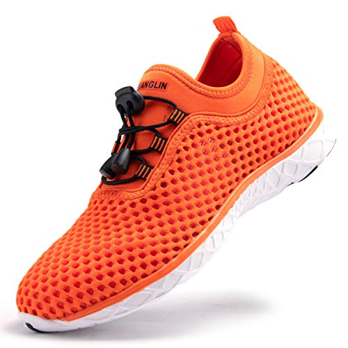Image of Women's Quick Drying Aqua Water Shoes,3-Second Drainage & All-Terrain for Swimming,Hiking,Yoga
