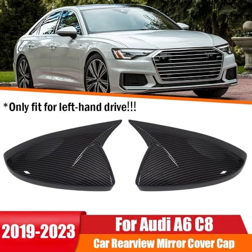 Couvercle de rétroviseur Audi A6 C8 A7 A8 noir brillant - 2