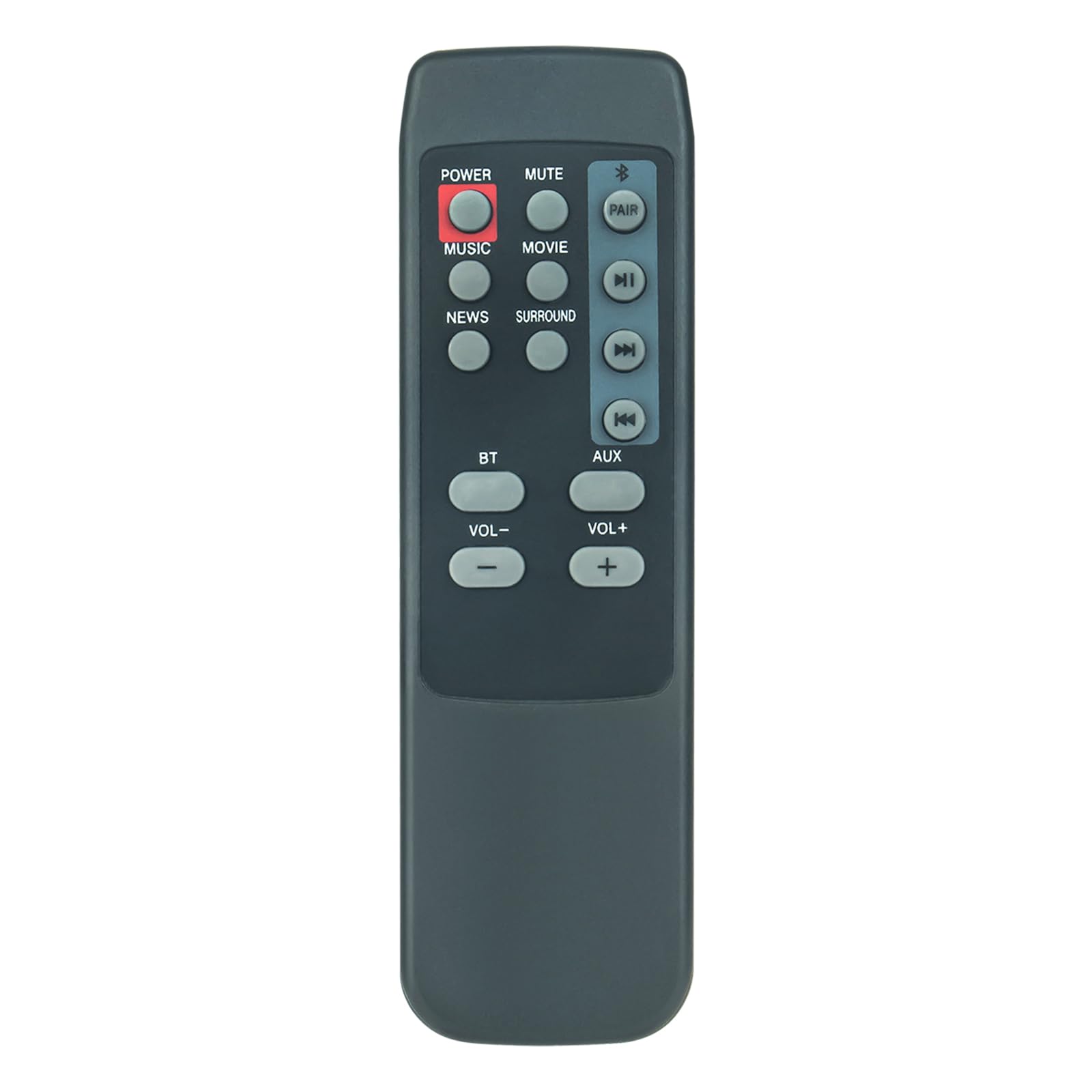 Télécommande de rechange pour barre de son Nakamichi NK1B contrôleur noir IR - 6