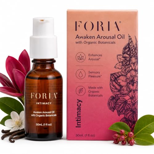 Image of Foria Awaken Arousal Oil - Organic, All-Natural - Safe for Sensitive Skin - 1 Fl Oz