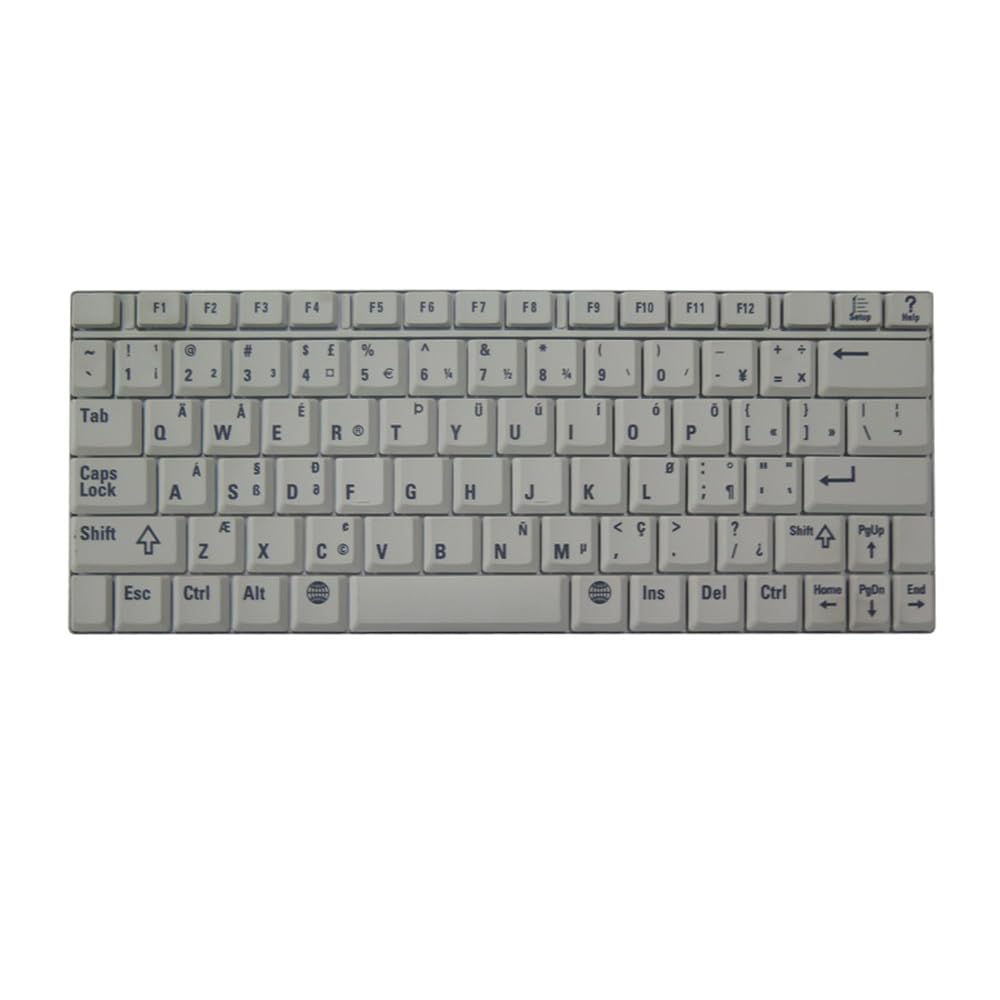 RTDPART Ultrasound Machine Alphanumeric Keyboard For Philips HMB341BC01 English US Gray New