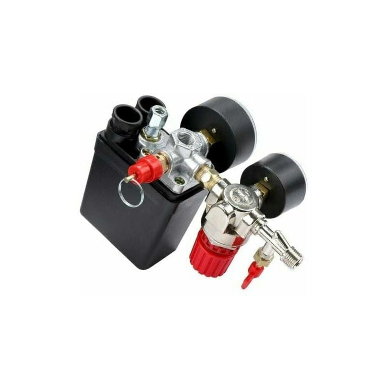 Compresseur d'air pressostat valve pressostat compresseur d'air avec manomètre régulateur,Pressostat Compresseur d'air