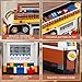 Vziimo Retro Radio Classic Series Building Blocks Set, Collectible Vintage Music Player Display Mini Model Kit, Creative Gift Toys for Adults Teens 14+ (554 Pieces)