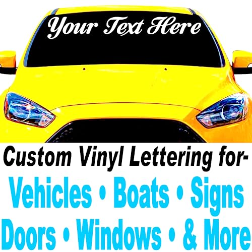 1060 Graphics 6" High Custom Vinyl Lettering (Make Your Own) Car, Truck, Window, Decal Sticker #TOP21