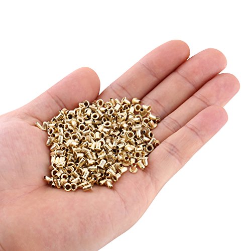 Walfront 1000Pcs Messing Loch Ösen Bienenstock Box Verdrahtung Unterstützung Imker Nest Threading Hive – Bild 6