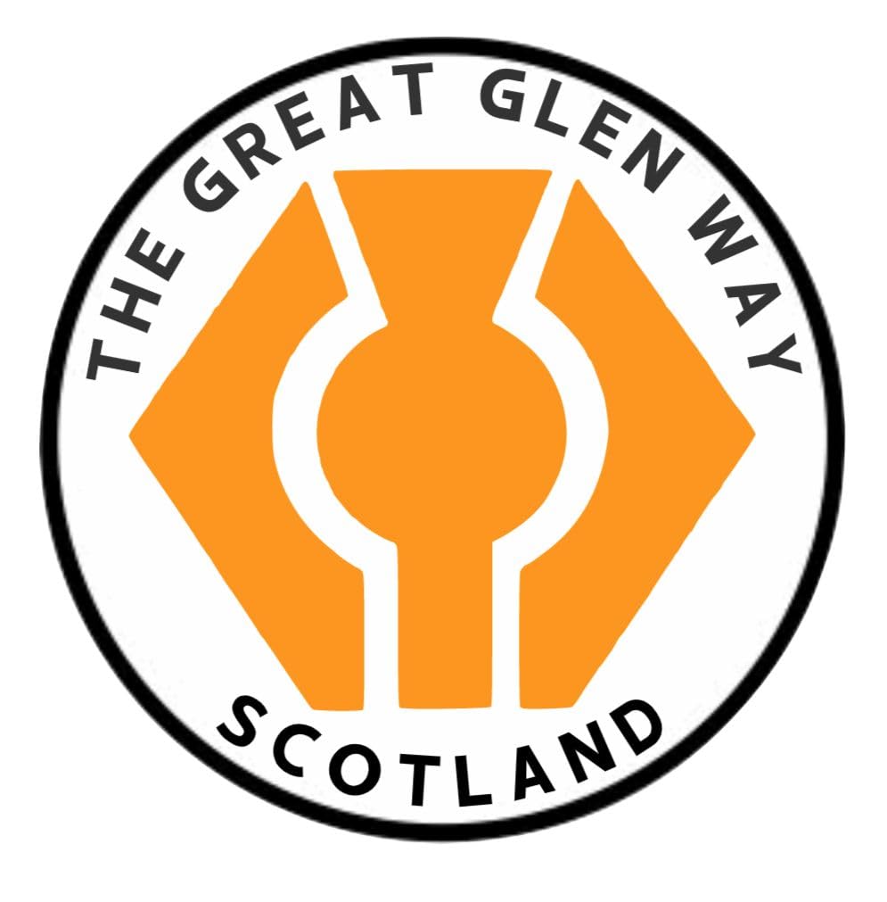 Nomad Charging Box Orange The Great Glen Way Scotland - Decorative Vinyl Sticker