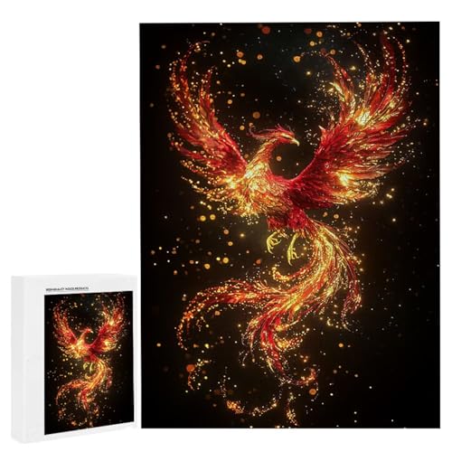 Puzzles 4000 Pieces for Adults jigsaw Puzzles for Adults 4000 Piece Puzzle Challenging & Brainteasing Educationa Game for The Whole for Women, Gifts for Men, jigsaw Puzzle Theme: (Animal Phoenix) h147