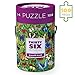 Crocodile Creek - Thirty-Six Butterflies - 100 Piece Jigsaw Puzzle in Canister, Includes Educational Animal Finder Sheet, for Ages 5 Years and Up, 1 ea