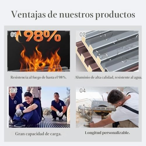 Láminas de techo metálicas corrugadas, paneles de aluminio para uso exterior, revestimiento impermeable para cobertizos, aislamiento térmico