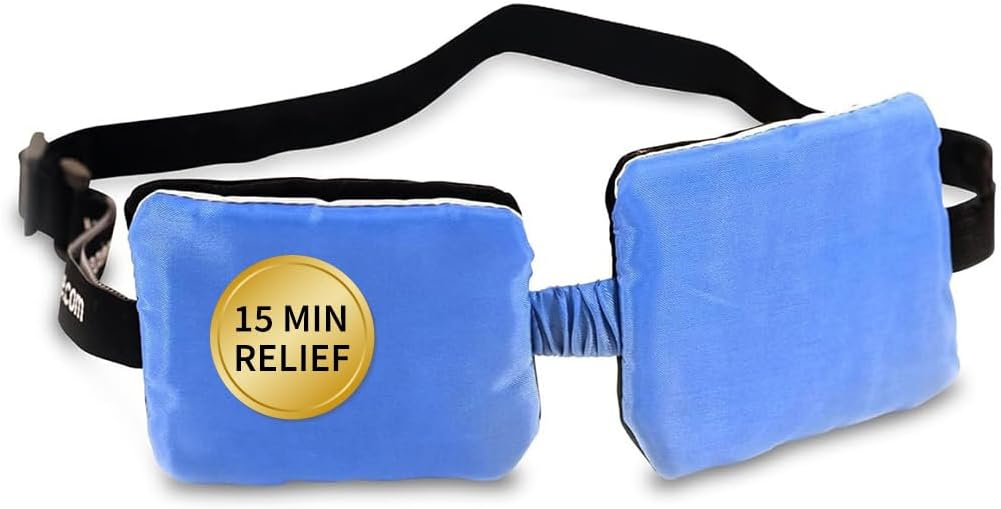 EyeGiene Insta-Warmth System Eye Mask, Heated Dry Eye Mask, Multi-Use Heat Treatment for Dryness, Fatigue, Styes, Blepharitis, Medical Device, Travel Accessories