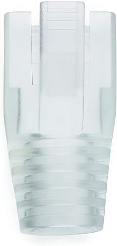 Miniatura 5 de trueCABLE - Botas de alivio de tensión RJ45, cubierta de PVC de 0.157 pulgadas, transparente, 100 piezas