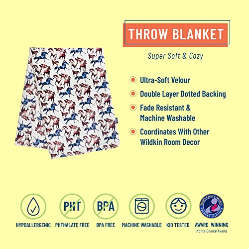 Wildkinplushthrowblanketsoftcozycomfortidealfortoddlerstraveldaycarehorsedreams Urban Country Home Decor Wildkin plush throw blanketsoft cozy comfort ideal for toddlers travel daycare horse dreams urban country home decor