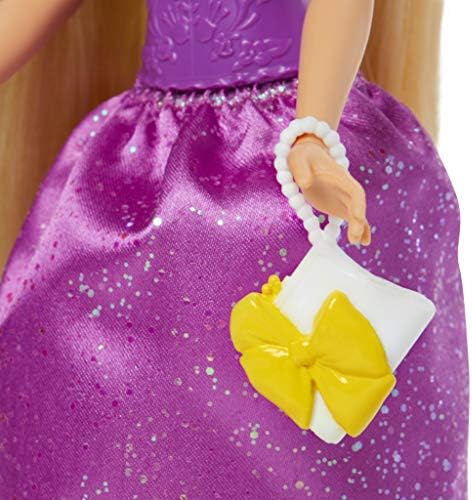 Disney Princess Style Surprise Rapunzel Fashion Doll with 10 Fashions and Accessories, Hidden Surprises Toy for Girls 3 Years Old and Up