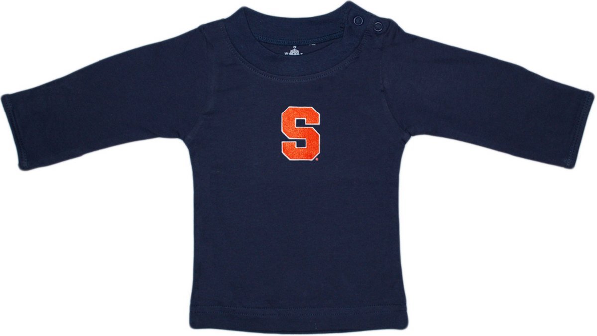 Syracuse University Long Sleeve T-Shirt,Navy,3T