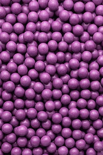 SPRINKLY - Polished Chocolate Balls (Large/10mm) - Red - 30g