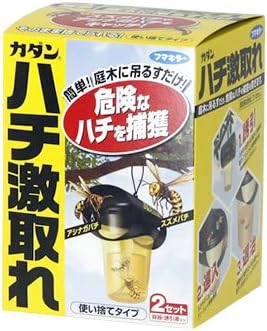 Amazon カダン ハチ激取れ 2セット入 カダン 虫除け 忌避用品