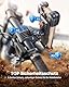 andobil 2025 Handyhalterung Fahrrad [ Top Verarbeitet ] 165 km/h Stoßfest [ 1s Einhandbedienung ] Universal Handyhalterung Motorrad 360° Handyhalter Fahrrad für iPhone 16/15/14 Pro Max Samsung S25