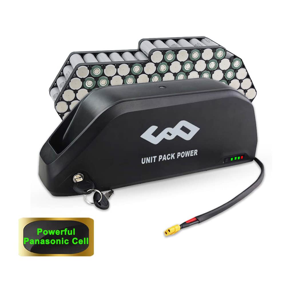 UNIT PACK POWER52V 17Ah Shark Ebike Battery for 750W 1000W 1500W Front Rear Hub Motor