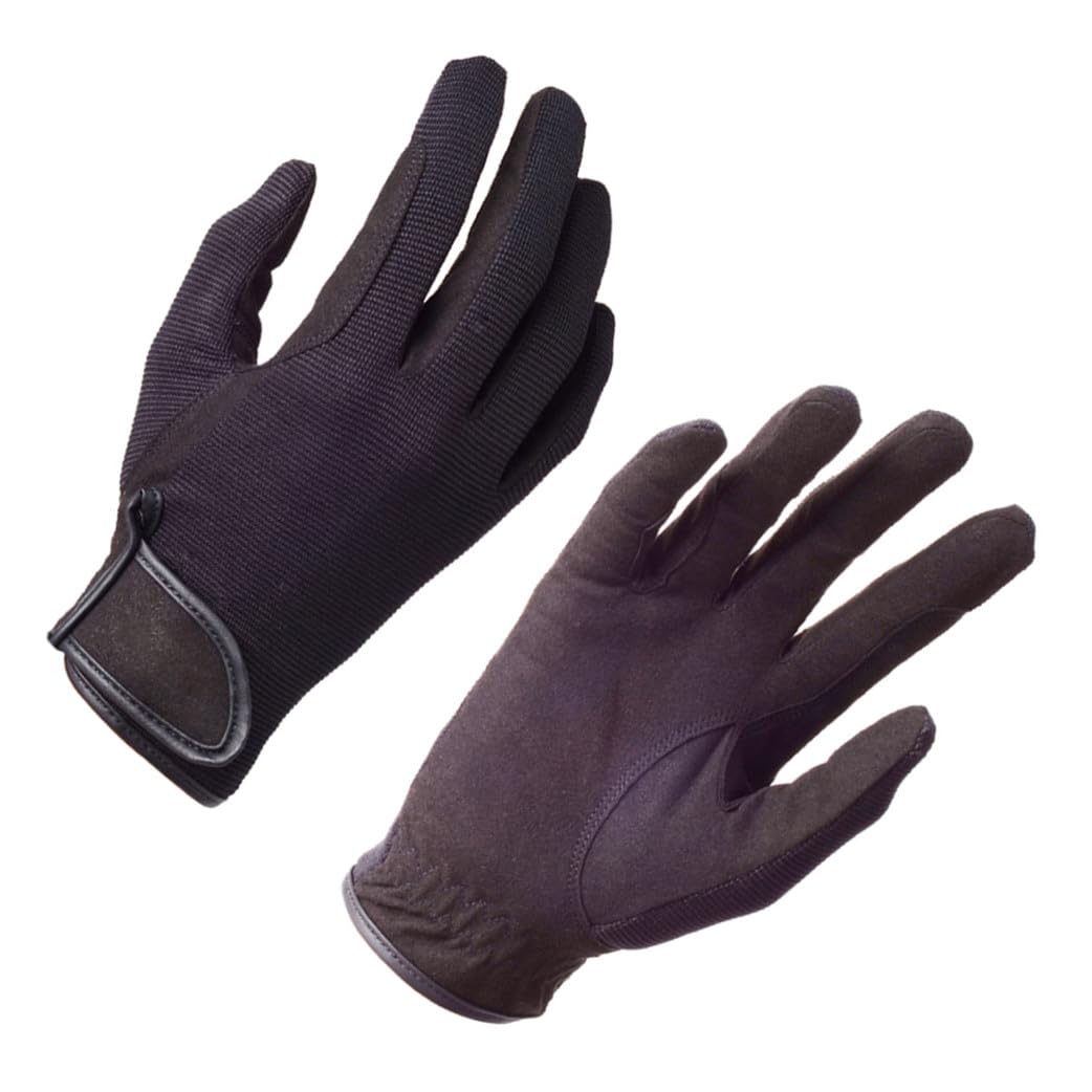 Anneome guanti per l'equitazione guantini palestra guanti da sci guanti da equitazione guanti da ciclismo guanti da esterno addensare i guanti caldi addestramento equestre Black