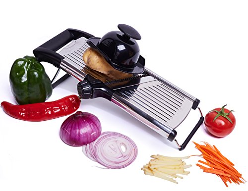 Chef’s Inspirations Mandoline réglable La meilleure mandoline pour couper vos aliments, fruits et légumes