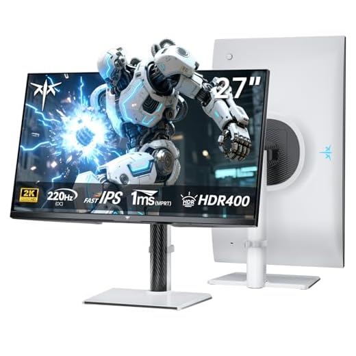 KTC Monitor 27 Pollici | 2K@200Hz | | Altoparlanti Integrati | Fast IPS Panel | Tempo Risposta 1ms (MPRT) | Luminosità 450 cd/m², HDR400 | Adaptive Sync | 131% sRGB, 97% DCI-P3, ΔE＜2 | Bianco