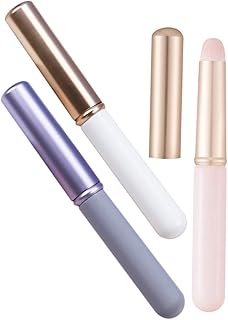 3 cepillos de labios con tapa, aplicador de b...