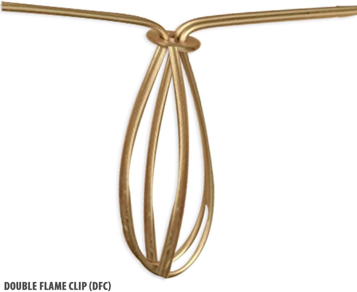 Royal Designs, Inc. Pleated Empire Chandelier Shade CS-109BG-6, Beige, 2 x 3.5 x 3.5, Pack of 6