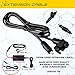 Universal Dual Power Supply Transformer Kit for Electric Reclining Furniture Power Recliner, Lift Chairs, Sofa or Sectionals - 29V 2A AC Power Cord Cable, Extension Cable and Y Cable