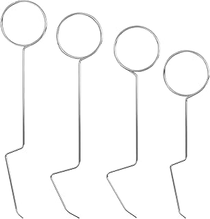 Generisch Lockpicking Set, 4 Stück Dietrich Set, Buntbartschlüssel Universalschlüssel Mit Haken, Für Anfänger Und Schlosser Übungsausbildung